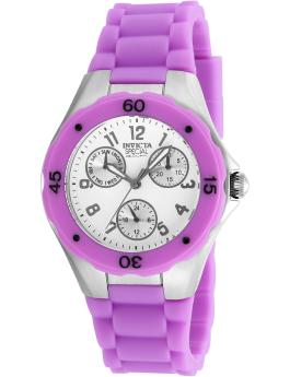 Invicta Angel 18790 Reloj de Mujer - Movimiento de Cuarzo - Acero Inoxidable con Esfera Blanca - 38 mm
