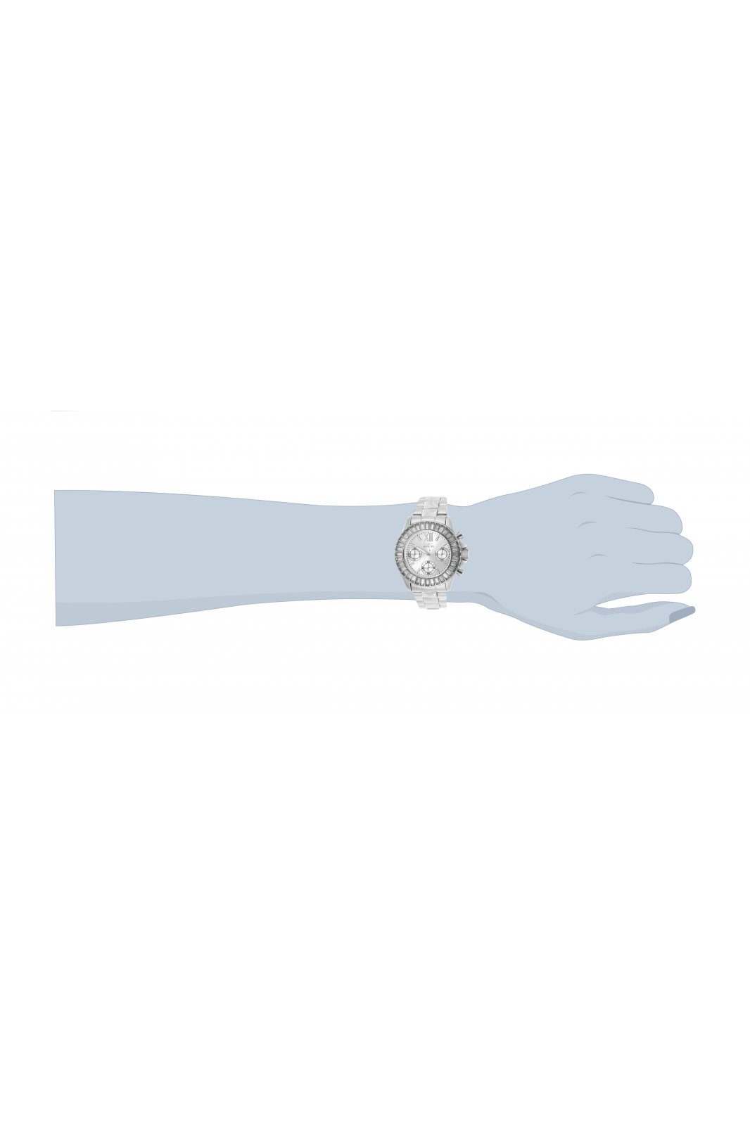 INVICTA ANGEL 18867 Invicta Ladies Angel Silver Dial Crystal Accented Stainless  main image 4