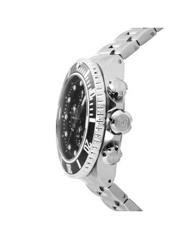 Invicta Pro Diver 18906 Men's Watch - Quartz Movement - Stainless Steel with Black Dial - 52 mm