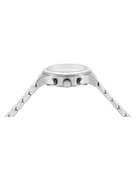 Invicta Angel 19216 Reloj de Mujer - Movimiento de Cuarzo - Acero Inoxidable con Esfera Plateada - 38 mm