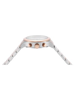 Invicta Angel 19220 Reloj de Mujer - Movimiento de Cuarzo - Acero Inoxidable con Esfera Plateada - 38 mm