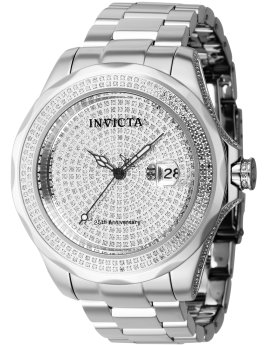 Invicta Pro Diver 43676 Relógio de Homem Automatico  - 47mm - Com 746 diamantes