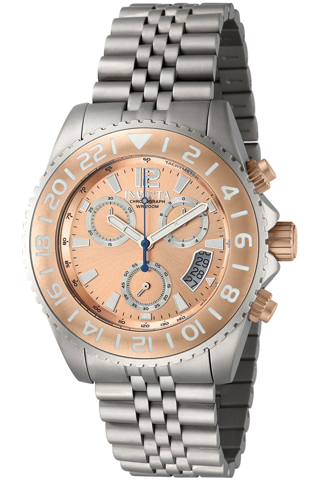 Invicta Pro Diver 43803 Men's Quartz Watch - 43mm - titanium