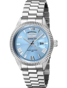 Invicta Specialty 43933 Reloj de Hombre - Movimiento de Cuarzo - Acero Inoxidable con Esfera Azul - 40 mm
