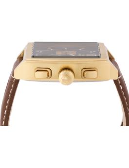 Invicta S1 Rally 44300 Men's Watch - Quartz Movement - Stainless Steel with Brown Dial - 45 mm
