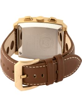 Invicta S1 Rally 44300 Men's Watch - Quartz Movement - Stainless Steel with Brown Dial - 45 mm