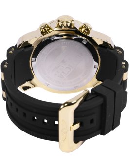 Invicta Pro Diver 44522 Reloj de Hombre - Movimiento de Cuarzo - Acero Inoxidable con Esfera Negra - 48 mm