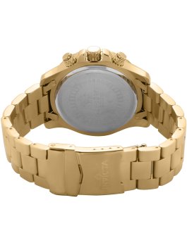 Invicta Specialty 44525 Herenhorloge - Quartz Uurwerk - Roestvrij Staal met Zwarte Wijzerplaat - 45 mm