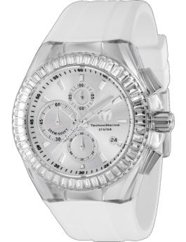 TechnoMarine Cruise TM-121148 Men's Watch - Quartz Movement - Stainless Steel with Silver Dial - 45 mm