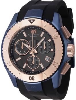 TechnoMarine UF6 TM-621037 Reloj de Hombre - Movimiento de Cuarzo - Acero Inoxidable con Esfera Gris - 48 mm