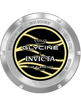 Glycine x Invicta Five Elements - Earth 44288 Men's Quartz Watch - 41mm