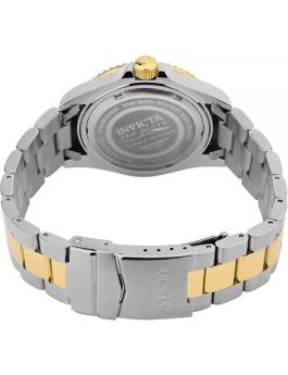 Invicta Pro Diver 44707 Orologio da Uomo - Movimento al Quarzo - Acciaio Inossidabile con Quadrante Argento - 43 mm