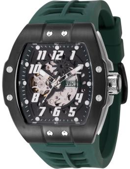 Invicta S1 Rally 44890 Orologio da Uomo - Movimento Automatico - Acciaio Inossidabile con Quadrante Nero - 44 mm