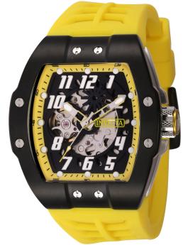 Invicta S1 Rally 44893 Reloj de Hombre - Movimiento Automático - Acero Inoxidable con Esfera Negra - 44 mm