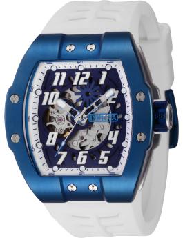 Invicta S1 Rally 44896 Herrenarmbanduhr - Automatisches Uhrwerk - Edelstahl mit blauem Zifferblatt - 44 mm