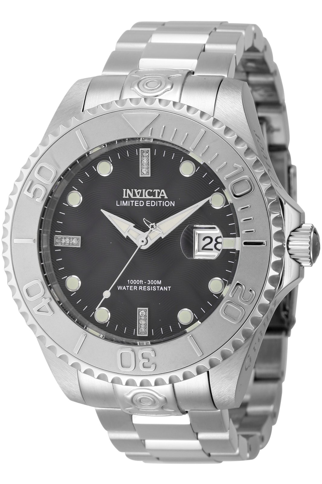 Invicta Grand Diver 45348 Men's Automatic Watch - 47mm - With 9 diamonds