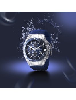TechnoMarine x Invicta Five Elements - Water TM-122003 Men's Quartz Watch - 44mm - With extra straps