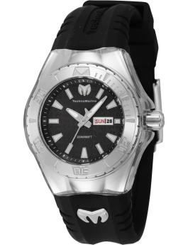 TechnoMarine Cruise TM-122015 Orologio da Donna - Movimento al Quarzo - Acciaio Inossidabile con Quadrante Nero - 36 mm