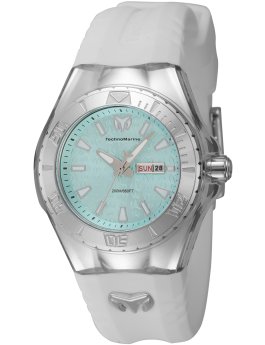 TechnoMarine Cruise TM-122019 Orologio da Donna - Movimento al Quarzo - Acciaio Inossidabile con Quadrante Blu - 36 mm