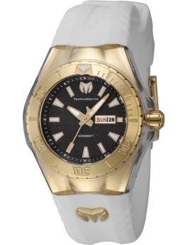 TechnoMarine Cruise TM-122022 Reloj de Mujer - Movimiento de Cuarzo - Acero Inoxidable con Esfera Negra - 36 mm