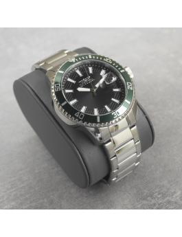 Invicta Pro Diver 46075 Herenhorloge - Quartz Uurwerk - Roestvrij Staal met Zwarte Wijzerplaat - 45 mm