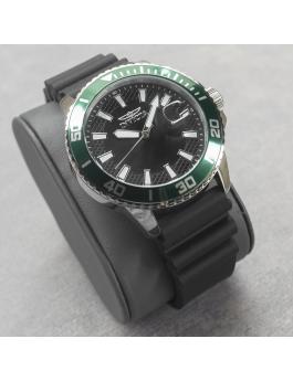 Invicta Pro Diver 46088 Men's Watch - Quartz Movement - Stainless Steel with Black Dial - 45 mm