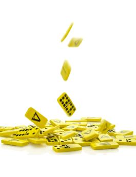Juego de Dominó Invicta (Doble 9, 55 piezas)