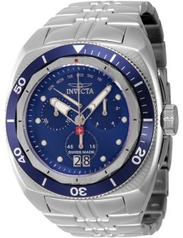Invicta SWISS MADE 44759 Montre Homme  - 52mm - Swiss Made