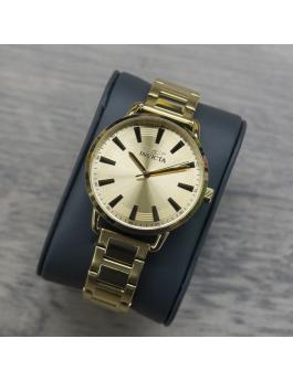 Invicta Wildflower 46332 Reloj de Mujer - Movimiento de Cuarzo - Acero Inoxidable con Esfera Naranja - 38 mm
