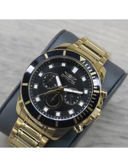 INVICTA Pro Diver 45744 – Orologio Uomo 50mm In Acciaio, Quadrante Nero, Impermeabile 10 Bar – Movimento Al Quarzo