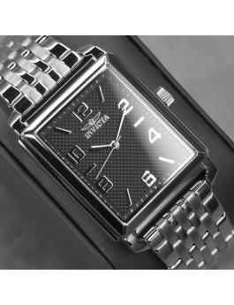 Invicta Vintage 46659 Relógio Masculino - Movimento de Quartzo - Aço Inoxidável com Mostrador Preto - 33 mm