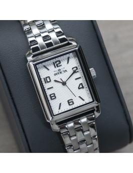 Invicta Vintage 46662 Relógio Masculino - Movimento de Quartzo - Aço Inoxidável com Mostrador Prateado - 24 mm
