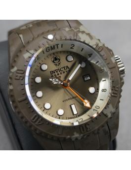 Invicta Reserve 45938 Relógio Masculino - Movimento de Quartzo - Aço Inoxidável com Mostrador Marrom - 52 mm
