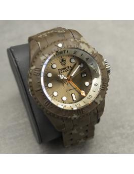 Invicta Reserve 45938 Relógio Masculino - Movimento de Quartzo - Aço Inoxidável com Mostrador Marrom - 52 mm
