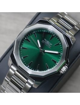 Invicta Speedway 46833 Relógio Masculino - Movimento Quartz - Aço Inoxidável com Mostrador Verde - 42 mm