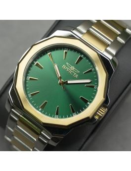 Invicta Speedway 46836 Relógio Masculino - Movimento Quartz - Aço Inoxidável com Mostrador Verde - 42 mm