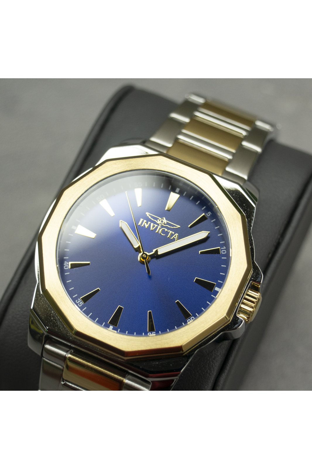 Invicta Speedway 46838 Relógio Masculino - Movimento Quartz - Aço Inoxidável com Mostrador Azul - 42 mm