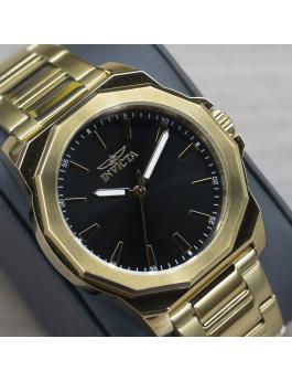 Invicta Speedway 46839 Relógio Masculino - Movimento Quartz - Aço Inoxidável com Mostrador Preto - 42 mm