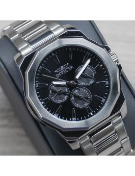 Invicta Speedway 46842 Relógio Masculino - Movimento de Quartzo - Aço Inoxidável com Mostrador Preto - 42 mm