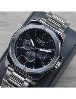 Invicta Speedway 46842 Relógio Masculino - Movimento de Quartzo - Aço Inoxidável com Mostrador Preto - 42 mm