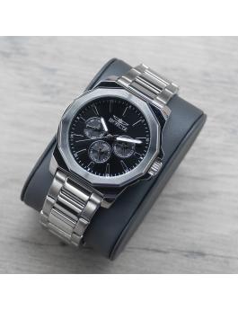 Invicta Speedway 46842 Relógio Masculino - Movimento de Quartzo - Aço Inoxidável com Mostrador Preto - 42 mm