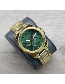 Invicta Speedway 46856 Moška ura - Quartz mehanizem - Nerjaveče jeklo z zelenim številčnico - 42 mm