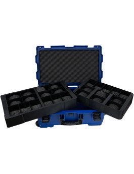 Caixa para Relógios Invicta Azul - 25 Compartimentos DC25-1837BLU