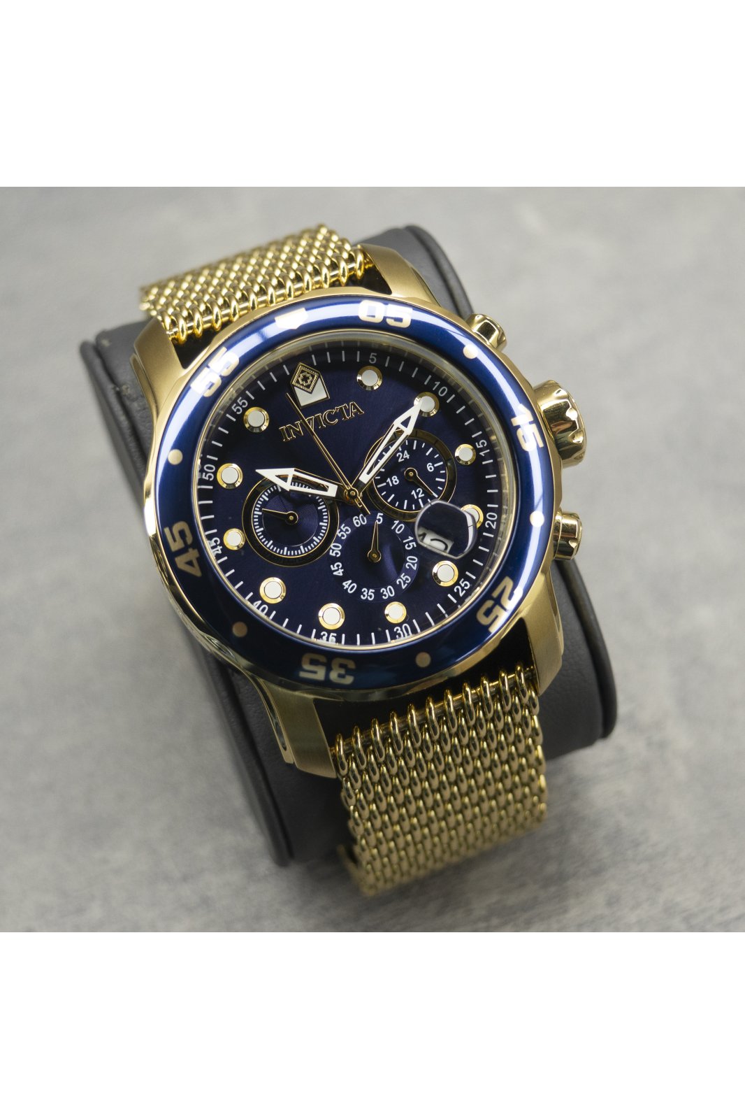 Orologio Invicta Pro Diver Uomo 39102 - Quarzo, Cassa 48mm Acciaio, Quadrante Blu, Impermeabile 10 ATM