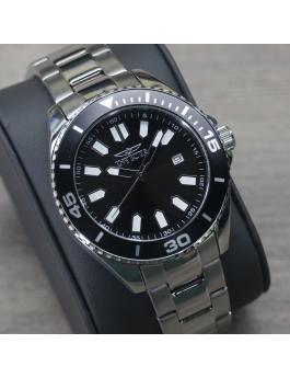 Invicta Pro Diver 46316 Relógio Masculino - Movimento de Quartzo - Aço Inoxidável com Mostrador Preto - 43 mm