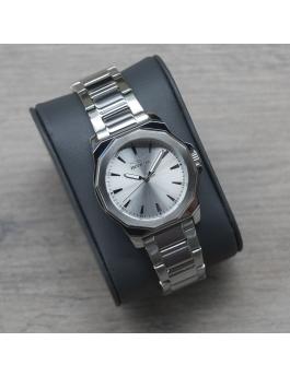 Invicta Speedway 47337 Reloj para Mujer - Movimiento de Cuarzo - Acero Inoxidable con Esfera Plateada - 34 mm
