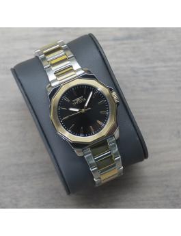 Invicta Speedway 47338 Reloj de Mujer - Movimiento de Cuarzo - Acero Inoxidable con Esfera Negra - 34 mm
