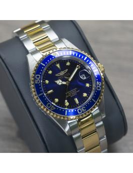 Invicta Pro Diver 8935OB Herenhorloge - Quartz Uurwerk - Roestvrij Staal met Blauwe Wijzerplaat - 38 mm