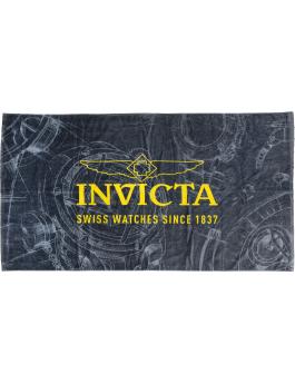 Toalla de Playa Invicta - Negra