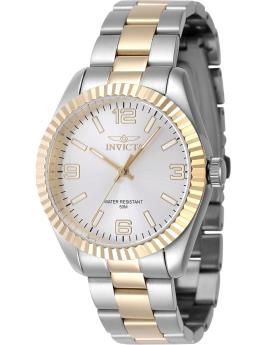 Invicta Specialty 47469 Orologio da Donna - Movimento al Quarzo - Acciaio Inossidabile con Quadrante Argento - 36 mm